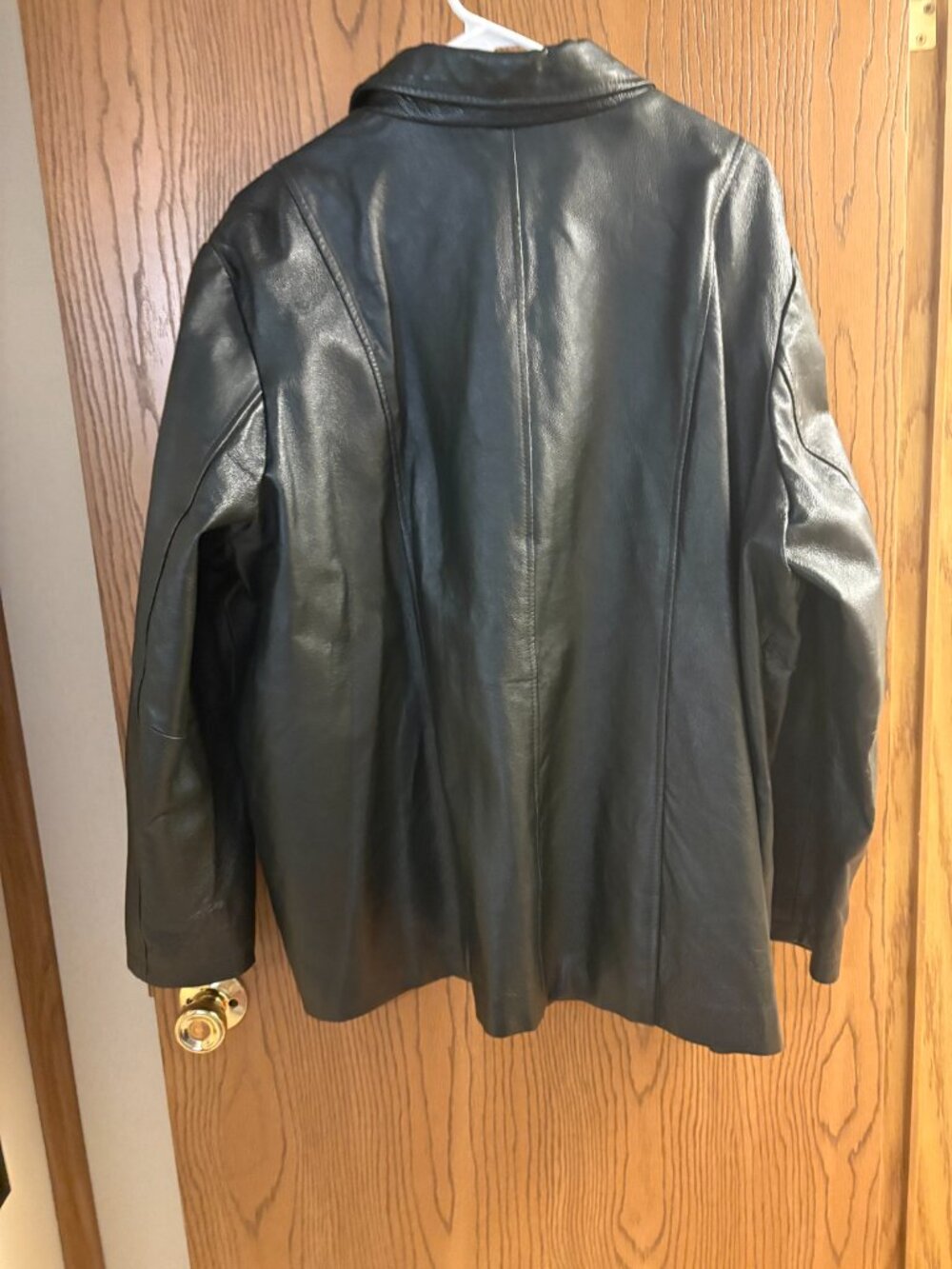 Women's Like New Never Worn 2X Dialogue Black Leather Jacket - Picture 3 of 8